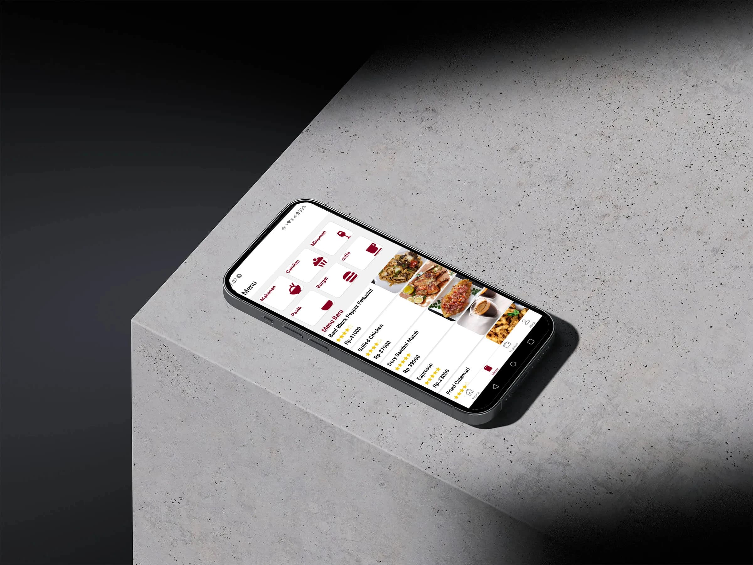 react native order food project